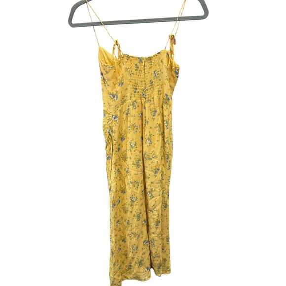 Reformation Yellow Floral Dress 2P Worn by Taylor Swift in First TikTok - Picture 6 of 8